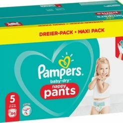 Pampers - Baby Dry Pants - Maat 5 - Mega Pack - 84 Luierbroekjes -Telano-winkel 550x407 1