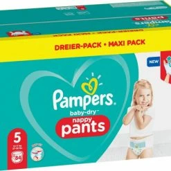 Pampers - Baby Dry Pants - Maat 5 - Mega Pack - 84 Luierbroekjes -Telano-winkel 550x407
