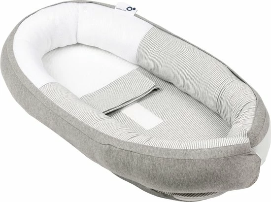 Doomoo Cocoon - Babynestje - Biologisch Katoen En 74 X 46 Cm - Classic Grey 10 Doomoo Cocoon - Babynestje - Biologisch Katoen En 74 X 46 Cm - Classic Grey - Afbeelding 10
