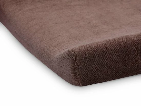 Jollein Aankleedkussenhoes Badstof 50x70cm - Chestnut - 2 Stuks 3 Jollein Aankleedkussenhoes Badstof 50x70cm - Chestnut - 2 Stuks - Afbeelding 3