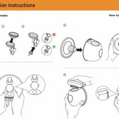 You Ha Youha YH-7008 - Dubbele Elektrische Borstkolf – Oplaadbare Draagbare Borstkolf - Draadloze Borstkolven – BPA Vrij - Handsfree Kolven - 24mm – Borstvoeding – Set Van 2 Stuks – Inclusief Gratis Verkleiners Set 17mm 19mm 21mm -Telano-winkel 550x412 24