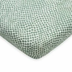 Jollein Baby Hoeslaken Ledikant Jersey 60x120cm Snake - Ash Green -Telano-winkel 550x412 8