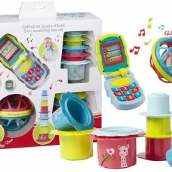 Sophie De Giraf - Cadeauset - Early Learning Toys Set 6 Sophie De Giraf - Cadeauset - Early Learning Toys Set -Telano-winkel 550x413 2
