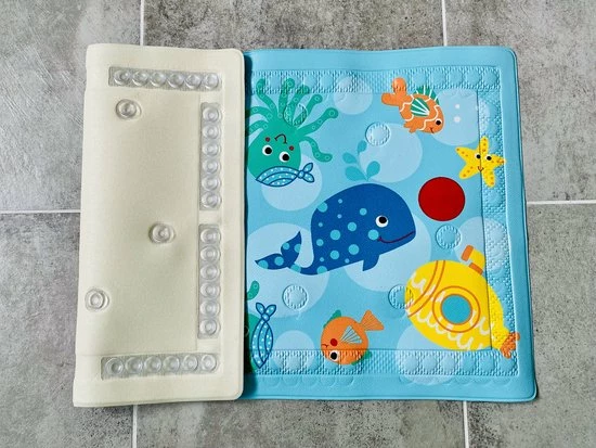 Supersales Badmat Antislip - Voor Kinderen En Baby’s – Douchemat – Badmat - Antislipmat Douche – Met Temperatuurindicator - 68 X 40 Cm 3 Supersales Badmat Antislip - Voor Kinderen En Baby’s – Douchemat – Badmat - Antislipmat Douche – Met Temperatuurindicator - 68 X 40 Cm - Afbeelding 3