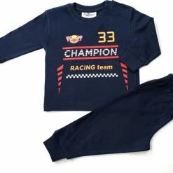 Fun2Wear - Pyjama Champion - Navy Blauw - Maat 92 - Jongens, Meisjes