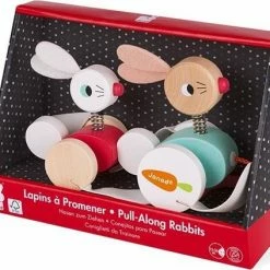 Janod Zigolos - Trekfiguur Konijnen 21 Janod Zigolos - Trekfiguur Konijnen -Telano-winkel 550x423 7