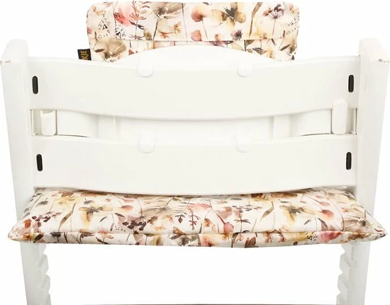 Ukje Kussenset - Geschikt Voor Stokke Tripp Trapp Kinderstoel - Geplastificeerd - Wilde Bloemen 6 Ukje Kussenset - Geschikt Voor Stokke Tripp Trapp Kinderstoel - Geplastificeerd - Wilde Bloemen - Afbeelding 6