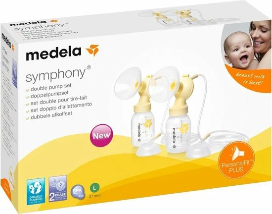 Medela PersonalFit™ Plus Symphony | Dubbele Afkolfset-L (27mm) ( Tbv HUUR KOLF Symphony) 2 Medela PersonalFit™ Plus Symphony | Dubbele Afkolfset-L (27mm) ( Tbv HUUR KOLF Symphony) - Afbeelding 2