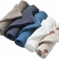 Lalieloe Spuugdoekjes - Monddoekjes - 5 Stuks - 23 X 23 Cm - Met Lusje Om Op Te Hangen