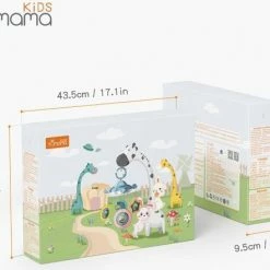 Tumama Baby Muziekmobiel Sterren Projector Lamp Giraffe Geel Bed Box Wiegje - Roterende Bijtring En Rammelaar Speelgoed - Slaaphulp White Noise Sterrenprojector -Telano-winkel 550x441 2