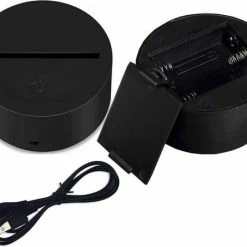 ANiMU 3D Lamp - 16 Kleuren - Naruto - LED Illusie - Bureaulamp - Nachtlampje - Sfeerlamp - Dimbaar - USB Of Batterijen - Afstandsbediening - Anime Cadeau -Telano-winkel 550x445 4