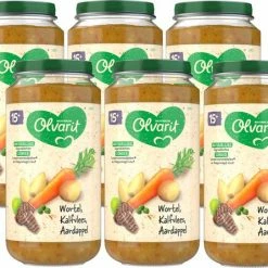 Olvarit Babymaaltijd 15+ Maanden - Wortel Kalfsvlees Aardappel - 6 X 250g 21 Olvarit Babymaaltijd 15+ Maanden - Wortel Kalfsvlees Aardappel - 6 X 250g -Telano-winkel 550x446 3