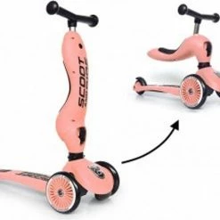 Scoot & Ride Scoot And Ride Highwaykick 1 Step - Loopfiets Peach 28 Scoot & Ride Scoot And Ride Highwaykick 1 Step - Loopfiets Peach -Telano-winkel 550x450