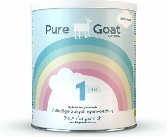 Pure Goat Company - Volledige Zuigelingenvoeding 1 - 800 Gram 13 Pure Goat Company - Volledige Zuigelingenvoeding 1 - 800 Gram - Afbeelding 13
