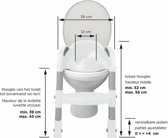 Thermobaby Wc Verkleiner Met Trapje KiddyLoo Roze 6 Thermobaby Wc Verkleiner Met Trapje KiddyLoo Roze - Afbeelding 6
