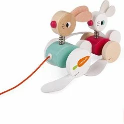 Janod Zigolos - Trekfiguur Konijnen 18 Janod Zigolos - Trekfiguur Konijnen -Telano-winkel 550x457 4