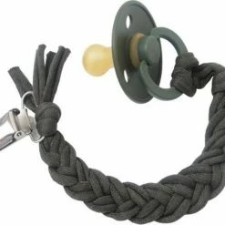 LOVEissue | Speenkoord Gevlochten Katoen 'Army Green' -Telano-winkel 550x459 2