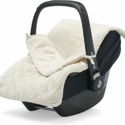 Jollein Voetenzak Voor Autostoel & Kinderwagen - Spring Knit - Chestnut -Telano-winkel 550x491 3