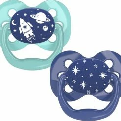 Dr. Brown's Advantage Fopspeen - Fase 1 - Blauw - 2 Stuks