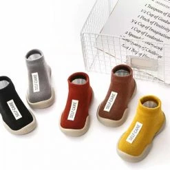 Selfcare Baby Eerste Schoen | Anti Slip Babyschoen | Zachte Rubber Zool | 6-12 Maanden - Bruin -Telano-winkel 550x502 2