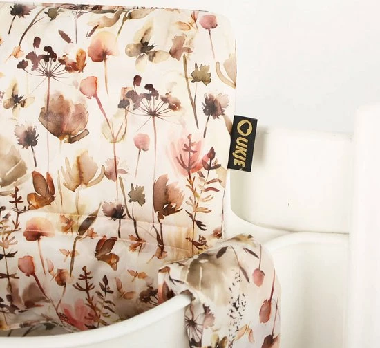 Ukje Kussenset - Geschikt Voor Stokke Tripp Trapp Kinderstoel - Geplastificeerd - Wilde Bloemen 3 Ukje Kussenset - Geschikt Voor Stokke Tripp Trapp Kinderstoel - Geplastificeerd - Wilde Bloemen - Afbeelding 3