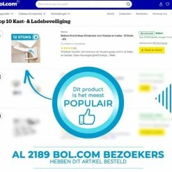 Bablue Onzichtbaar Kinderslot Voor Kastjes En Lades - 10 Stuks - Wit -Telano-winkel 550x505 4