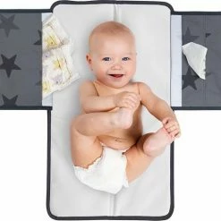 Dooky? Dooky 3 In 1 Changing Pack Verschonings Matje Grey Stars -Telano-winkel 550x508 12