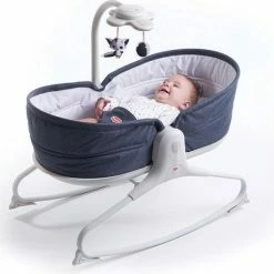 Tiny Love Rocker Napper 3-in-1 Wipstoel - Blue Jeans -Telano-winkel 550x512