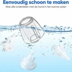 PEACE Elektrische Neusreiniger Baby Snoetenpoetsers Neuspeer Neuspompje Aspirator Neuszuiger Snotzuiger 6 Standen -Telano-winkel 550x516 7