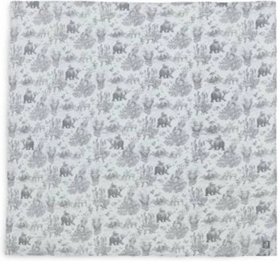 Jollein Hydrofiele Doek 115x115cm Pimpelmees - Forest Animals 8 Jollein Hydrofiele Doek 115x115cm Pimpelmees - Forest Animals - Afbeelding 8