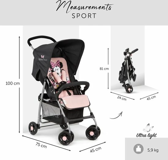 Hauck Sport Buggy - Minni Sweetheart 1 Hauck Sport Buggy - Minni Sweetheart