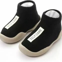 Selfcare Baby Eerste Schoen | Anti Slip Babyschoen | Zachte Rubber Zool | 6-12 Maanden - Bruin -Telano-winkel 550x526 4