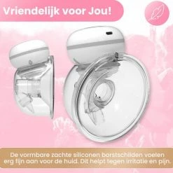 Hunnybunny Dubbele Borstkolf Electrisch 12 Standen Borstkolf Handsfree Kolven - 2x 180 Ml -Telano-winkel 550x527