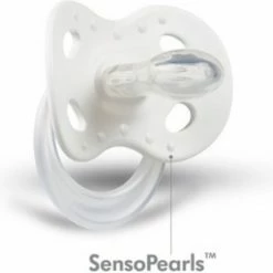 Bibi Happiness Bohemian Duo Dental Fopspeen 16 Maanden Plus Oranje, Wit -Telano-winkel 550x529 2