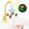 Tumama Baby Muziekmobiel Sterren Projector Lamp Giraffe Geel Bed Box Wiegje - Roterende Bijtring En Rammelaar Speelgoed - Slaaphulp White Noise Sterrenprojector -Telano-winkel 550x530 3