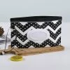 Merkloos Billendoekjes Houder - Vochtige Tissuehouder -Natte Doekjes Houder - Dispenser - Wipe Box - Billendoekjesdoos - Vochtig Toiletpapier Houder - Geschikt Voor Make Up Doekjes, Reinigingsdoekjes - Baby Cadeau - Kraamcadeau - Zwart/wit -Telano-winkel 550x530 4