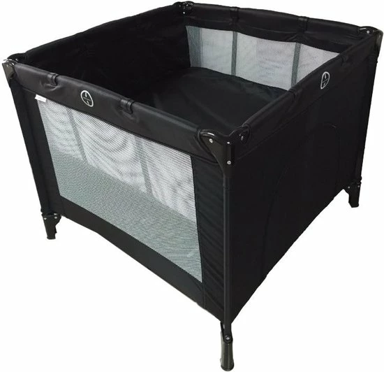 Ding Deluxe Inklapbare Box - Babybox - Zwart - Incl. Bodemverhoger 8 Ding Deluxe Inklapbare Box - Babybox - Zwart - Incl. Bodemverhoger - Afbeelding 8