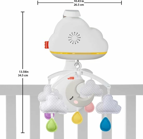 Fisher-Price Wolken Dromen Mobiel 7 Fisher-Price Wolken Dromen Mobiel - Afbeelding 7