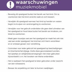 Prénatal Muziekmobiel - Snuffel Thema - Baby Box Accessoires – Boxmobiel - Multikleur -Telano-winkel 550x533 6