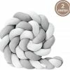 Trend24 Bedbumper - Bedomrander - Bedbumper Ledikant - Bedbumper Gevlochten - Boxomrander - Babykamer Accessoires - 2 Meter - Katoen - Grijs/wit 26 Trend24 Bedbumper - Bedomrander - Bedbumper Ledikant - Bedbumper Gevlochten - Boxomrander - Babykamer Accessoires - 2 Meter - Katoen - Grijs/wit -Telano-winkel 550x533 7