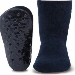 Ewers Antislip Sokken Effen Donkerblauw-21/22