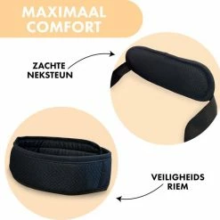 Deryan Pack Light Luxe Heupdrager - Ergonomische Draagzak + Opbergvakjes Zwart -Telano-winkel 550x535 9