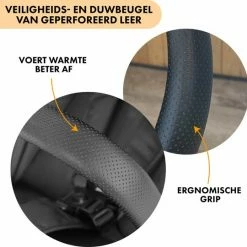 Deryan Rolo Luxe Lichtgewicht Buggy - Zwart -Telano-winkel 550x540 2