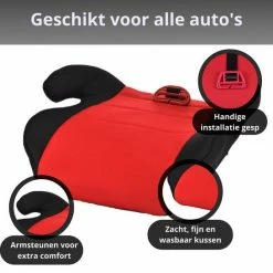 Vianza Zitverhoger Auto Incl. Gordelbeschermer - Kinderzitje Auto -Telano-winkel 550x544 10