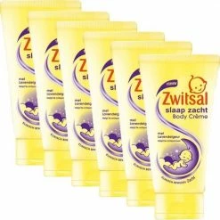 6x Zwitsal Slaap Zacht Lavendel Body Creme 150 Ml