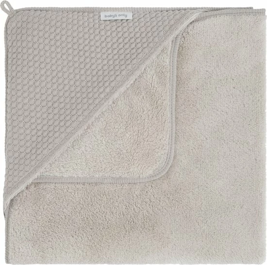 Baby's Only Gebreide Wikkeldeken - Omslagdoek Baby Sky - Teddy Voering - Urban Taupe - 75x75 Cm - Geschikt Voor Drie- En Vijfpuntsgordel 1 Baby's Only Gebreide Wikkeldeken - Omslagdoek Baby Sky - Teddy Voering - Urban Taupe - 75x75 Cm - Geschikt Voor Drie- En Vijfpuntsgordel