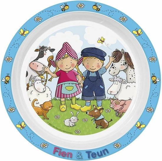 Fien & Teun Fien En Teun Kinder Eetset 4 Fien & Teun Fien En Teun Kinder Eetset - Afbeelding 4