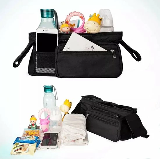 Sellskap Kinderwagen Opbergtas - Organizer - Luiertas - Buggy - Reis - Waterafstotend 2 Sellskap Kinderwagen Opbergtas - Organizer - Luiertas - Buggy - Reis - Waterafstotend - Afbeelding 2