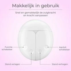 Nuvance - Dubbel Draagbare Elektrische Borstkolf - Inclusief Melkfles - 300ml - Handkolf - Kolfapparaten - Borstvoeding - 18 Standen - BPA Vrij 18 Nuvance - Dubbel Draagbare Elektrische Borstkolf - Inclusief Melkfles - 300ml - Handkolf - Kolfapparaten - Borstvoeding - 18 Standen - BPA Vrij -Telano-winkel 550x549 14