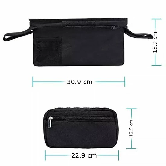 Sellskap Kinderwagen Opbergtas - Organizer - Luiertas - Buggy - Reis - Waterafstotend 4 Sellskap Kinderwagen Opbergtas - Organizer - Luiertas - Buggy - Reis - Waterafstotend - Afbeelding 4